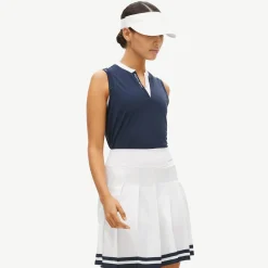 Abby Sleeveless Top Blå>Röhnisch