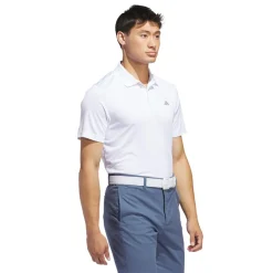 Adi Performance Polo Shirt Vit>Adidas Sale