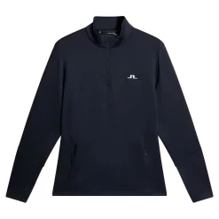 Aerial Quarter Zip Mid Layer Blå>J.Lindeberg Hot