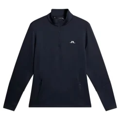 Aerial Quarter Zip Mid Layer Blå>J.Lindeberg Hot
