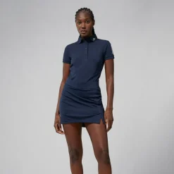 Amelie Mid Golf Skirt Blå>J.Lindeberg Hot