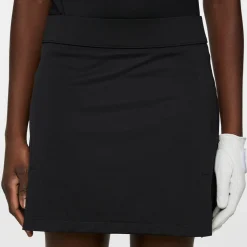 Amelie Mid Skirt Svart>J.Lindeberg Discount