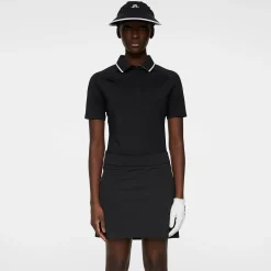 Amelie Mid Skirt Svart>J.Lindeberg Discount