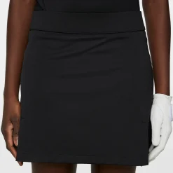Amelie Mid Skirt Svart>J.Lindeberg Discount