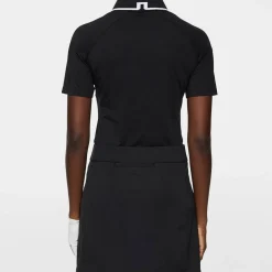 Amelie Mid Skirt Svart>J.Lindeberg Discount