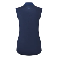 Animal Print Sleeveless Lisle Blå>FootJoy Online