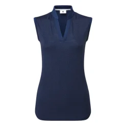 Animal Print Sleeveless Lisle Blå>FootJoy Online