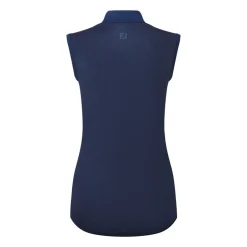 Animal Print Sleeveless Lisle Blå>FootJoy Online