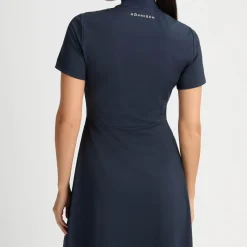 Annie Shortsleeve Dress Blå>Röhnisch Discount