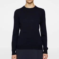 Aria Knitted Sweater Blå>J.Lindeberg Hot