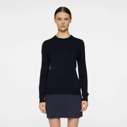 Aria Knitted Sweater Blå>J.Lindeberg Hot