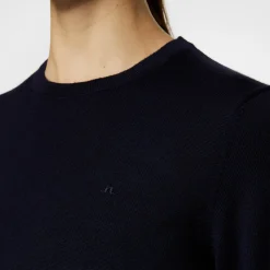 Aria Knitted Sweater Blå>J.Lindeberg Hot