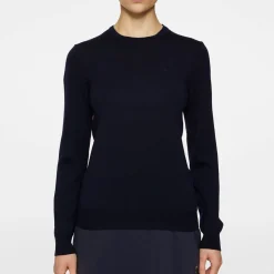 Aria Knitted Sweater Blå>J.Lindeberg Hot