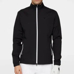 Ash Light Packable Svart>J.Lindeberg Discount