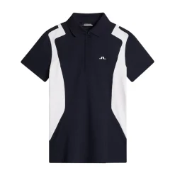 Bea Polo Blå>J.Lindeberg Sale