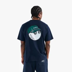 Bermuda Baldwin Tee Blå>Malbon Golf
