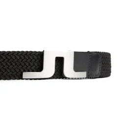 Berry Elastic Belt Svart>J.Lindeberg Online