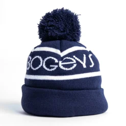 Bobble Hat Blå Vit>Bogeys & Birdies