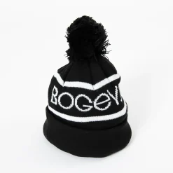 Bobble Hat Svart Vit>Bogeys & Birdies Outlet