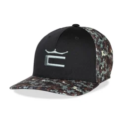 Camo Crown C Snapback Cap Svart>Cobra Discount