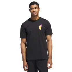Chip In Nyc Graphic T-Shirt Svart>Adidas