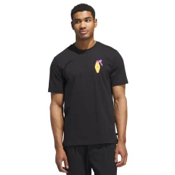 Chip In Nyc Graphic T-Shirt Svart>Adidas