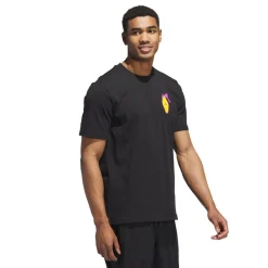 Chip In Nyc Graphic T-Shirt Svart>Adidas