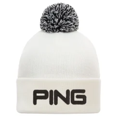 Classic Bobble Knit Vit Svart>Ping Online