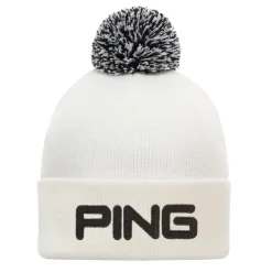 Classic Bobble Knit Vit Svart>Ping Online