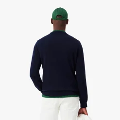 Classic Crew Neck Blå>Lacoste Hot