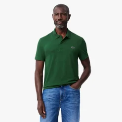 Classic Sport Polo Grön>Lacoste Discount