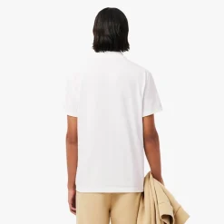 Classic Sport Polo Vit>Lacoste Best