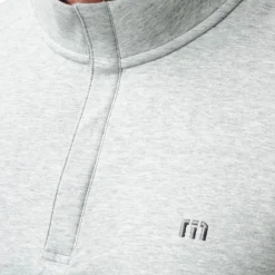 Cloud Quarter Zip 2.>Travis Mathew New