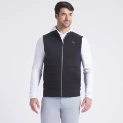 Cloudspun Fleece Hybrid Vest Svart>Puma Outlet
