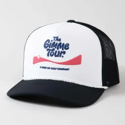 Coke Flakes Trucker Svart Vit>The Gimme Tour Best