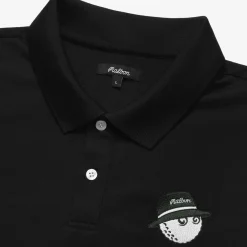 Cooper Core Polo Svart>Malbon Golf Sale