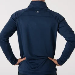 Coos Bay Half-Zip Blå>Cutter & Buck Online