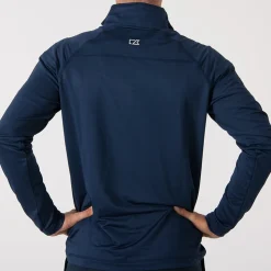 Coos Bay Half-Zip Blå>Cutter & Buck Online