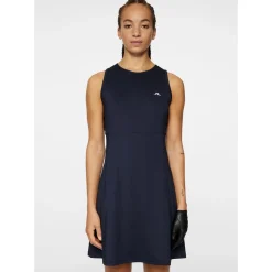 Cora Dress Blå>J.Lindeberg New