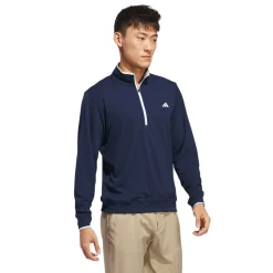Core Lightweight Half-Zip Blå>Adidas Best