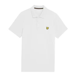 Core Polo Shirt Vit>Lyle & Scott New