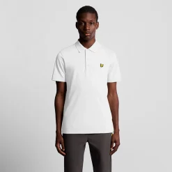 Core Polo Shirt Vit>Lyle & Scott New