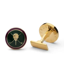 Cufflinks British Sporting Golf Grön>Skultuna Hot
