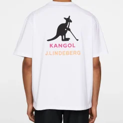 Davie T-Shirt JL x Kangol Vit>J.Lindeberg Discount