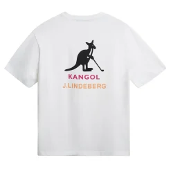 Davie T-Shirt JL x Kangol Vit>J.Lindeberg Discount