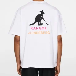 Davie T-Shirt JL x Kangol Vit>J.Lindeberg Discount