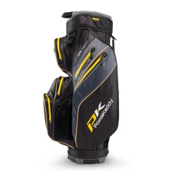Dri-Tech MagLock Cartbag Svart Silver Gul>PowaKaddy New