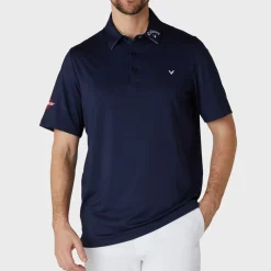 Emea Ss Odyssey Polo Blå>Callaway
