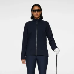 Evertine Rain Jacket Blå>J.Lindeberg Hot