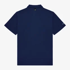Fairway Baldwin Polo Blå>Malbon Golf Clearance